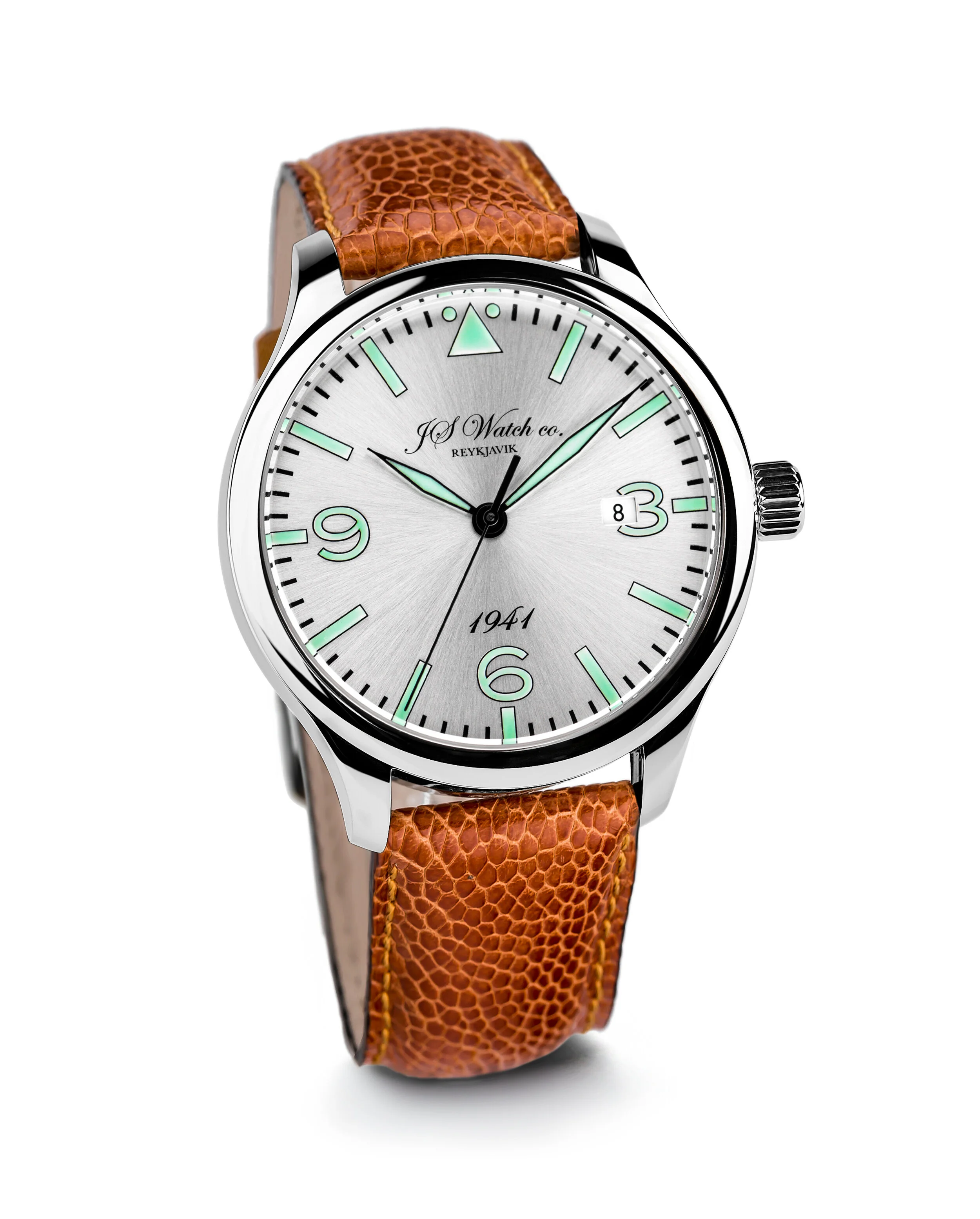 JS Watch Company Reykjavik — Frisland 1941 Silver